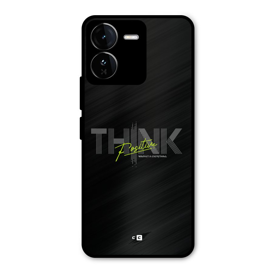 Think Positive Only Metal Back Case for iQOO Z9