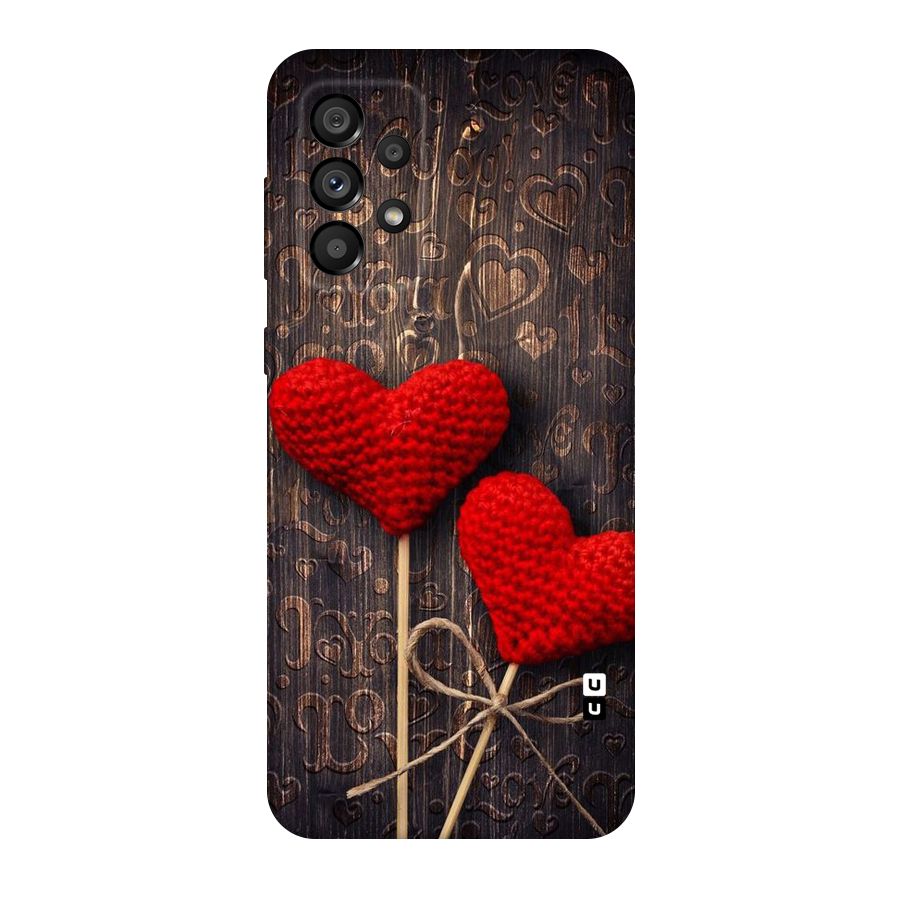 Thread Art Wooden Print Original Polycarbonate Back Case for Galaxy A73 5G