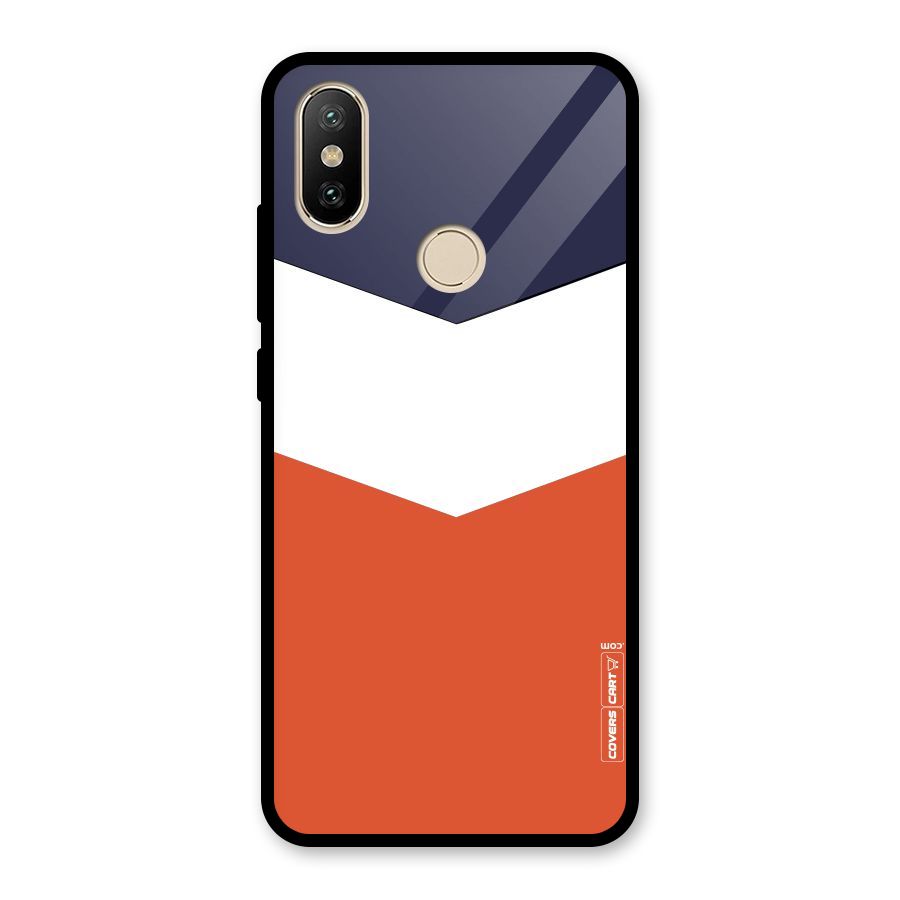 Three Colour Pattern Glass Back Case for Redmi A2