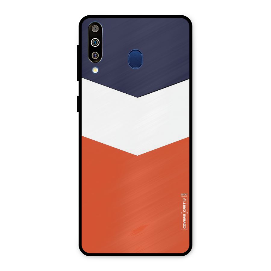 Three Colour Pattern Metal Back Case for Galaxy M30