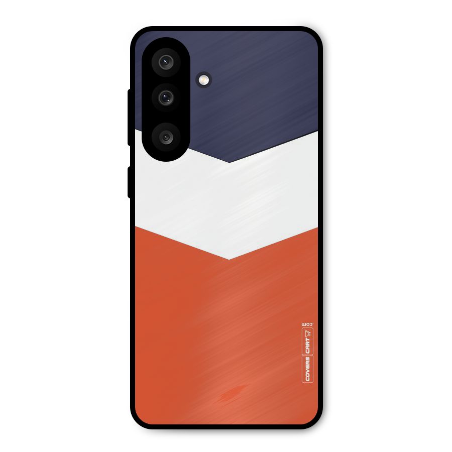 Three Colour Pattern Metal Back Case for Galaxy M56
