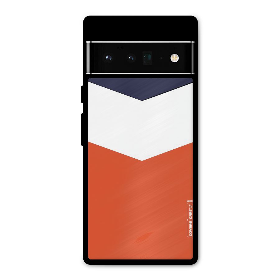 Three Colour Pattern Metal Back Case for Google Pixel 6 Pro