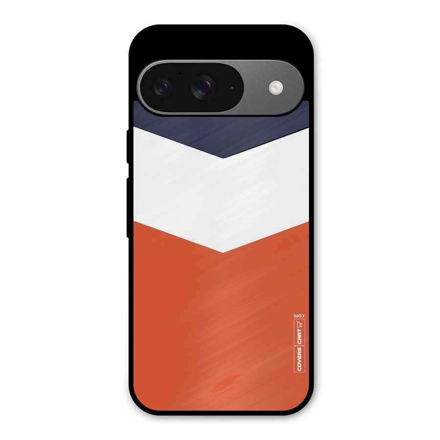 Three Colour Pattern Metal Back Case for Google Pixel 9