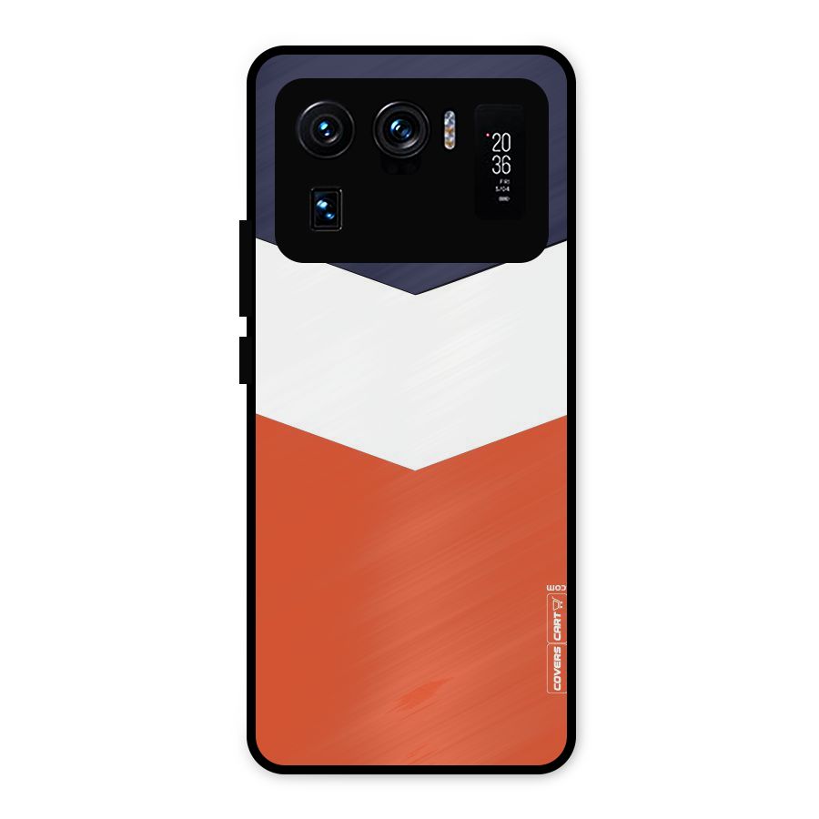 Three Colour Pattern Metal Back Case for Mi 11 Ultra