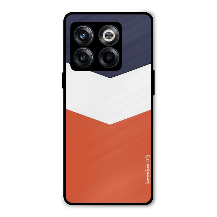 Three Colour Pattern Metal Back Case for OnePlus 10T