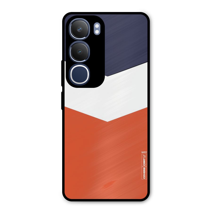 Three Colour Pattern Metal Back Case for Vivo Y29