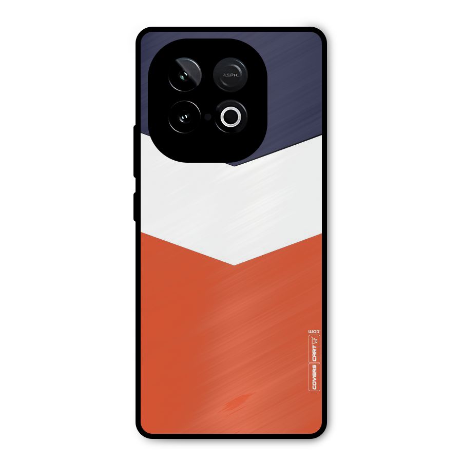 Three Colour Pattern Metal Back Case for iQOO Neo 10