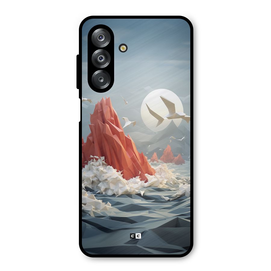 Three Dimension Sea Metal Back Case for Galaxy A26