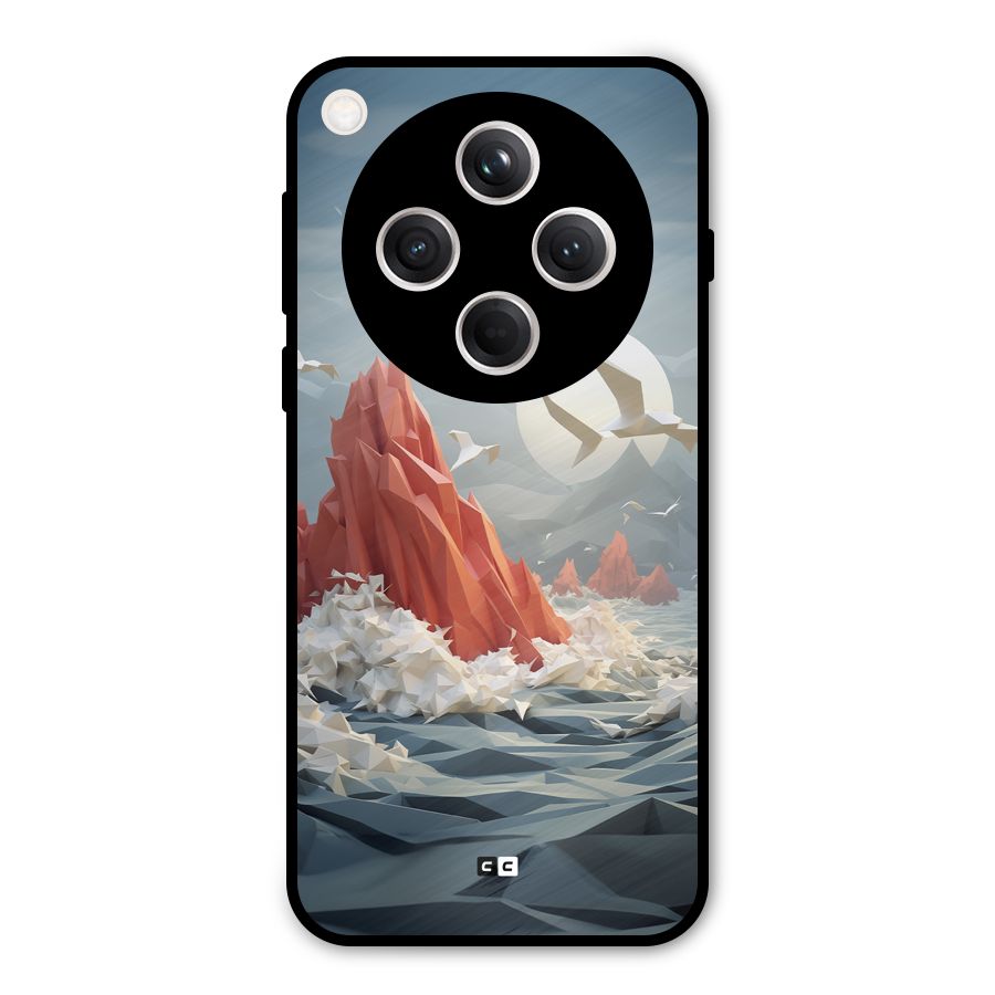 Three Dimension Sea Metal Back Case for Oppo Find X8