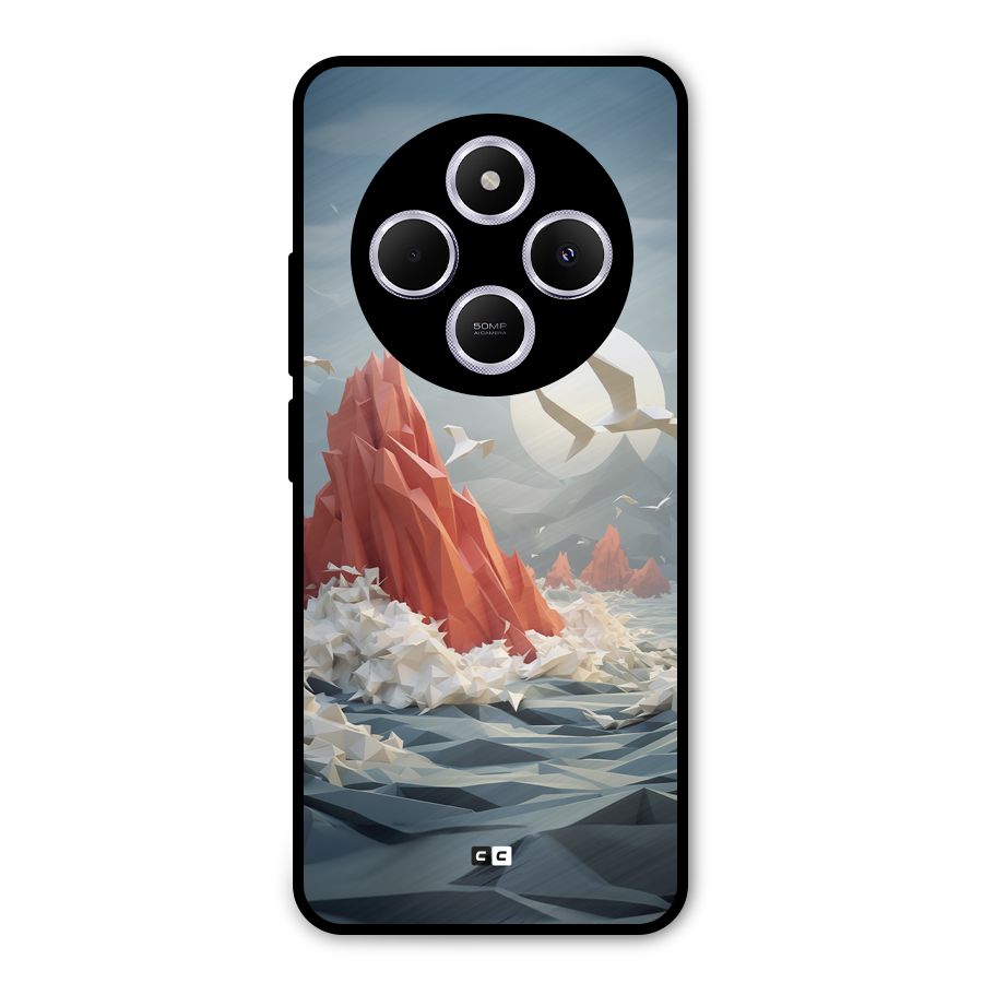 Three Dimension Sea Metal Back Case for Poco M7