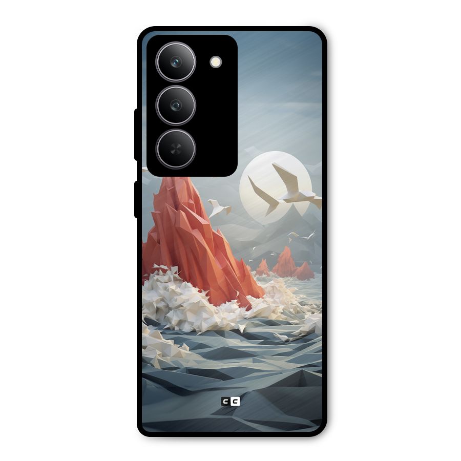 Three Dimension Sea Metal Back Case for Realme P3x