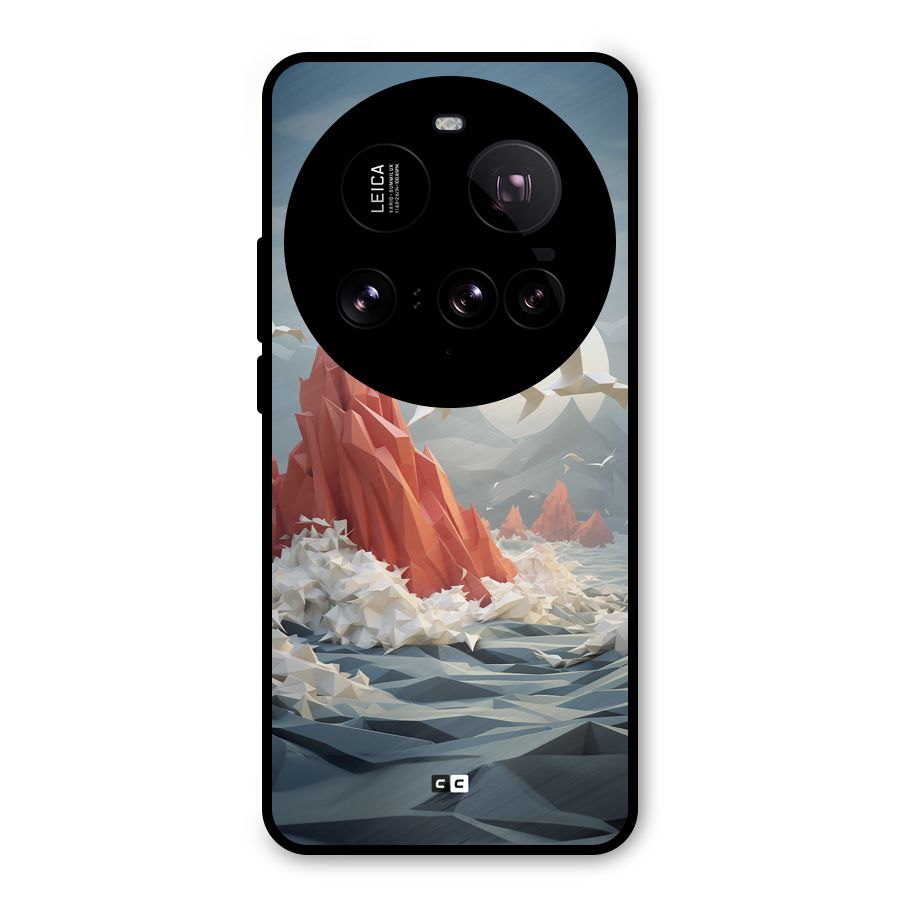 Three Dimension Sea Metal Back Case for Xiaomi 15 Ultra
