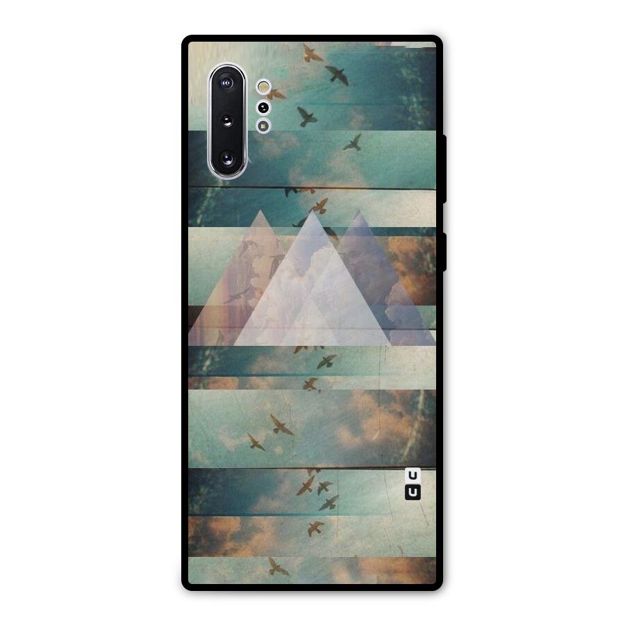 Three Triangles Metal Back Case for Galaxy Note 10 Plus