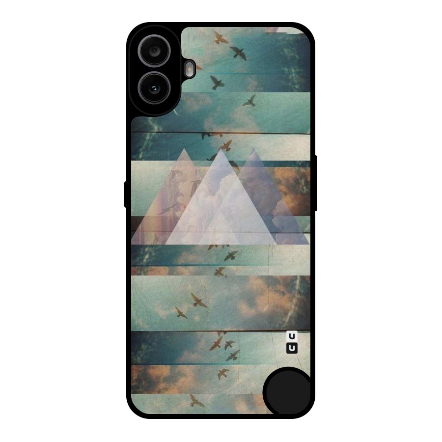 Three Triangles Metal Back Case for Nothing CMF Phone 1