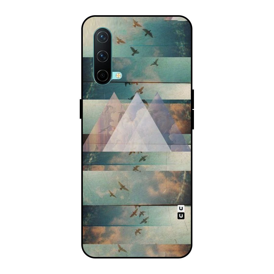 Three Triangles Metal Back Case for OnePlus Nord CE 5G