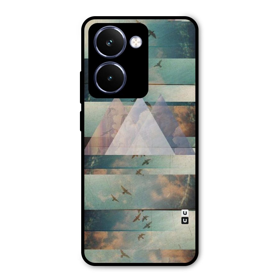 Three Triangles Metal Back Case for Realme P3 Ultra