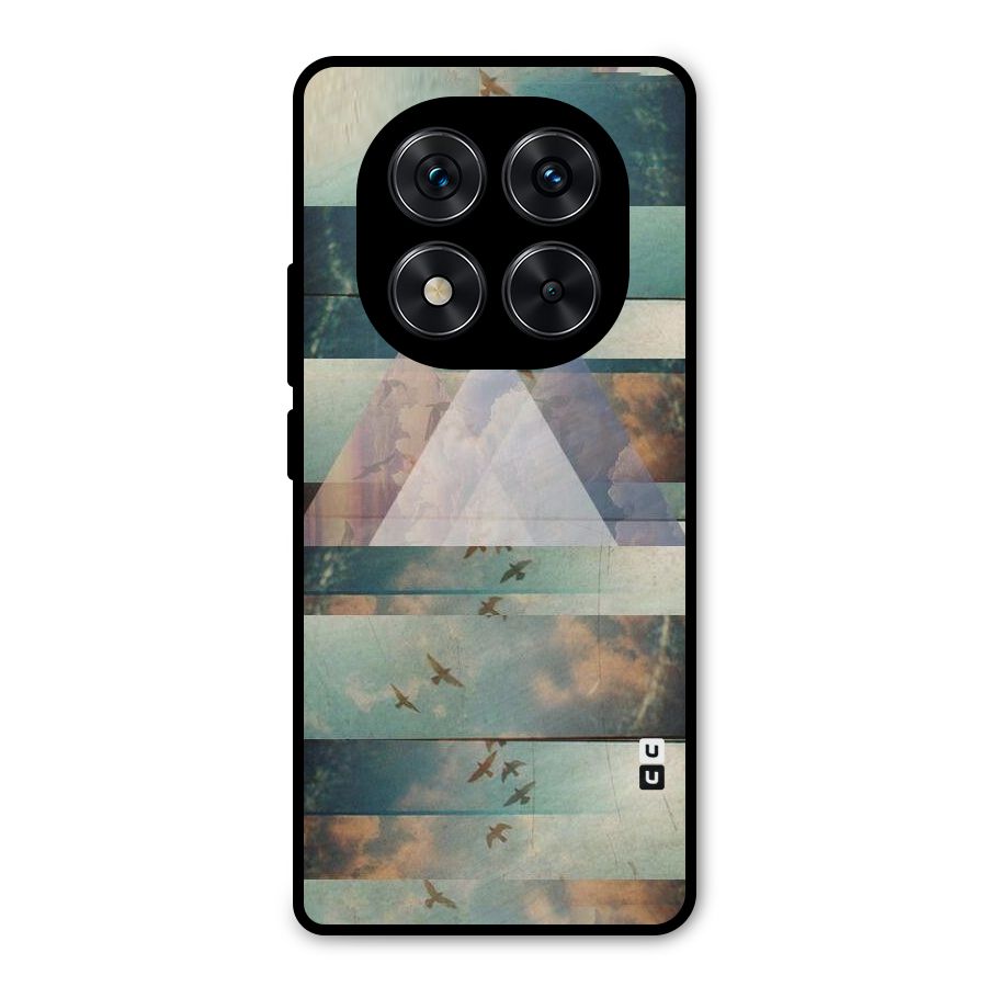 Three Triangles Metal Back Case for Redmi Note 14 Pro 5G