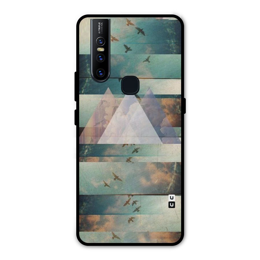 Three Triangles Metal Back Case for Vivo V15