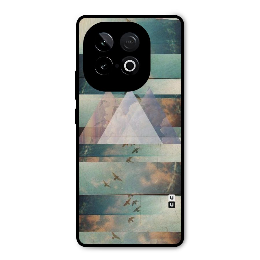 Three Triangles Metal Back Case for iQOO Neo 10