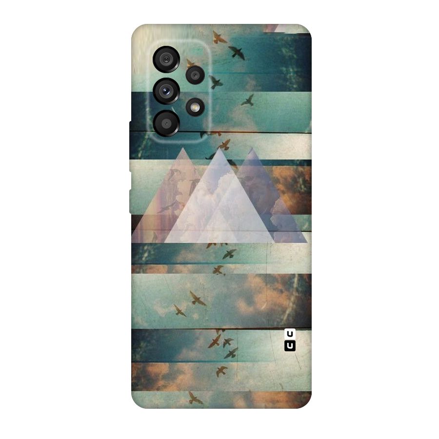 Three Triangles Original Polycarbonate Back Case for Galaxy A53 5G