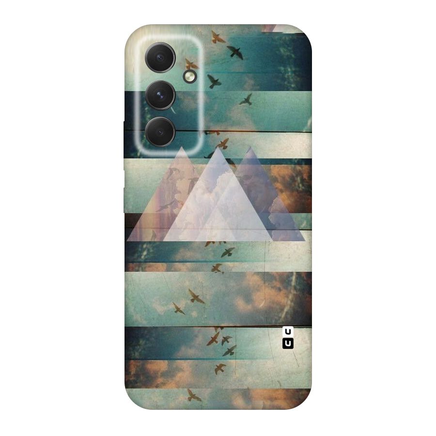 Three Triangles Original Polycarbonate Back Case for Galaxy A54