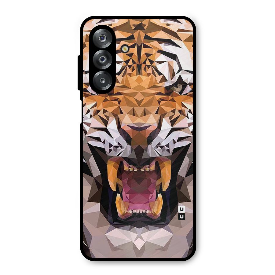 Tiger Abstract Art Metal Back Case for Galaxy A26