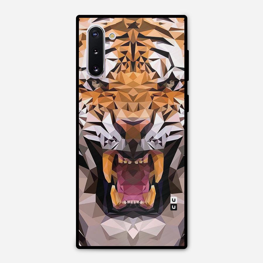 Tiger Abstract Art Metal Back Case for Galaxy Note 10