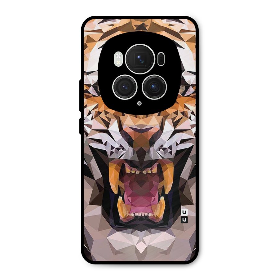 Tiger Abstract Art Metal Back Case for Honor Magic6 Pro