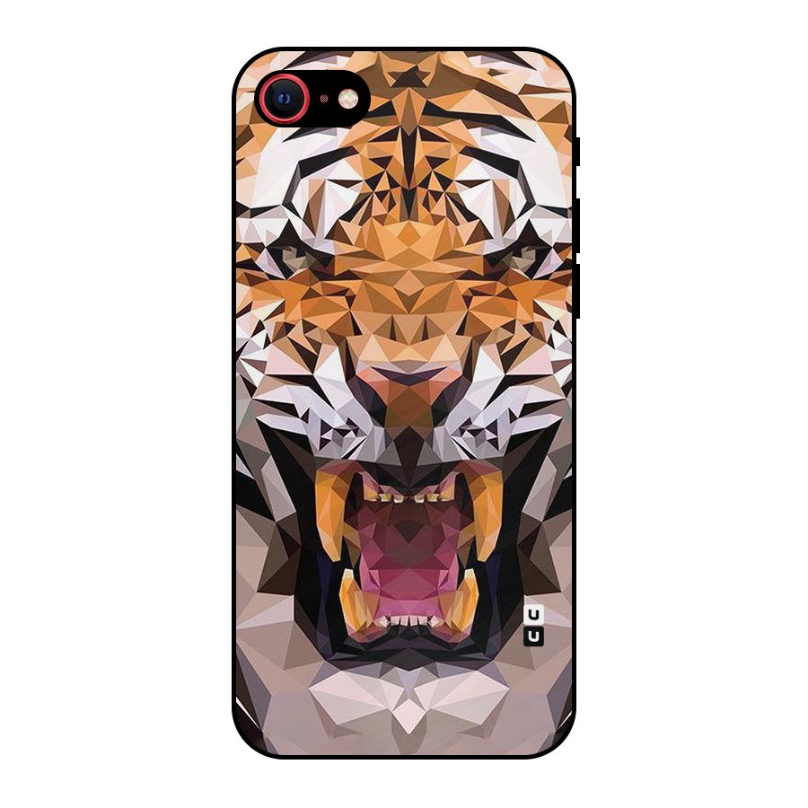 Tiger Abstract Art Metal Back Case for iPhone 7
