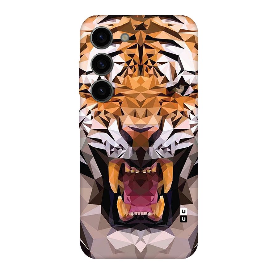 Tiger Abstract Art Original Polycarbonate Back Case for Galaxy S23