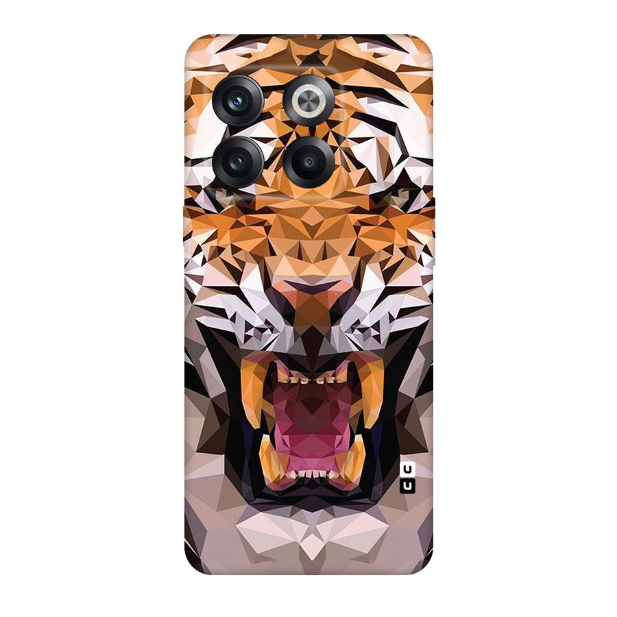 Tiger Abstract Art Original Polycarbonate Back Case for OnePlus 10T