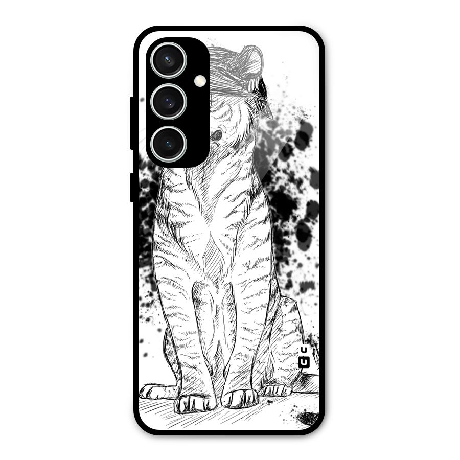 Tiger Wink Glass Back Case for Galaxy S23 FE