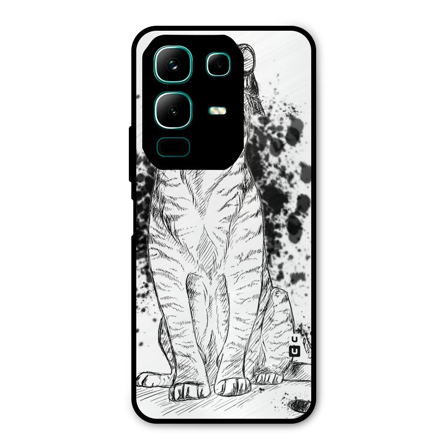 Tiger Wink Metal Back Case for Infinix Note 50x
