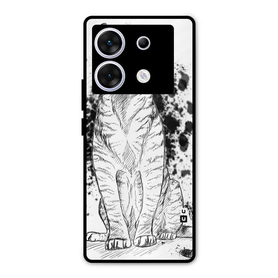 Tiger Wink Metal Back Case for Infinix Zero 30 5G