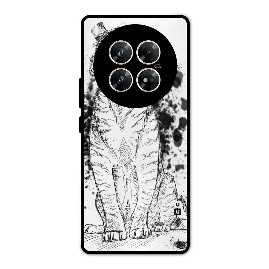 Tiger Wink Metal Back Case for Infinix Zero 40 5G