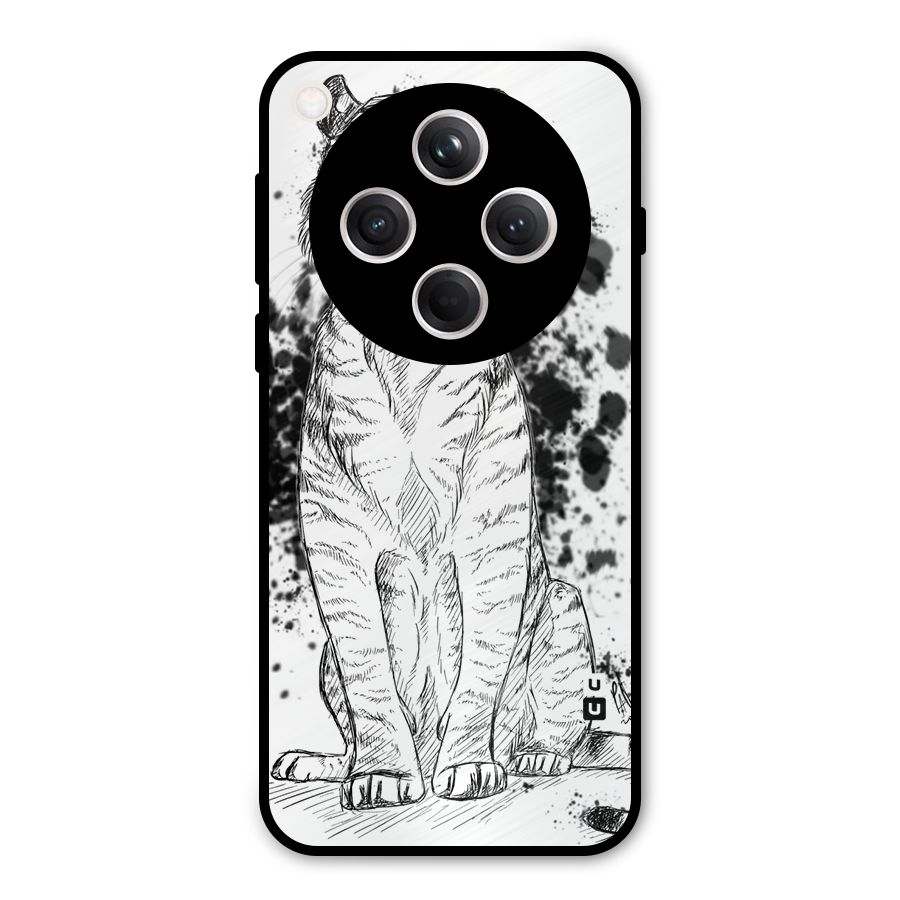 Tiger Wink Metal Back Case for Oppo Find X8
