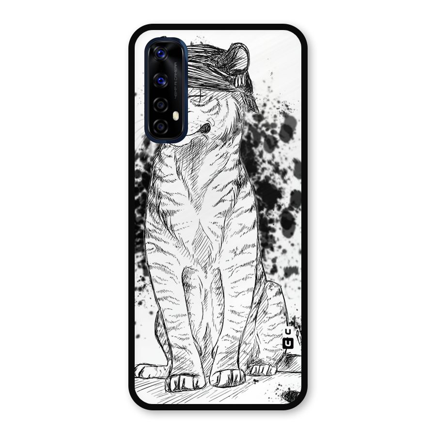 Tiger Wink Metal Back Case for Realme Narzo 20 Pro