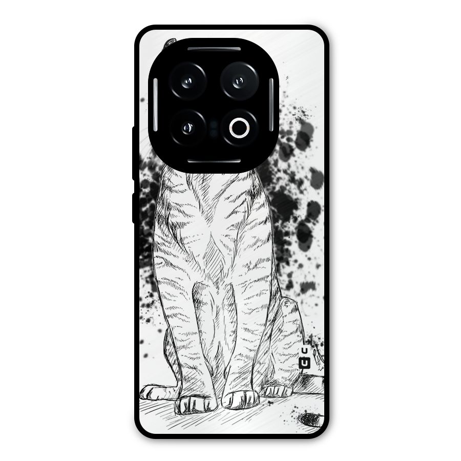 Tiger Wink Metal Back Case for iQOO 13