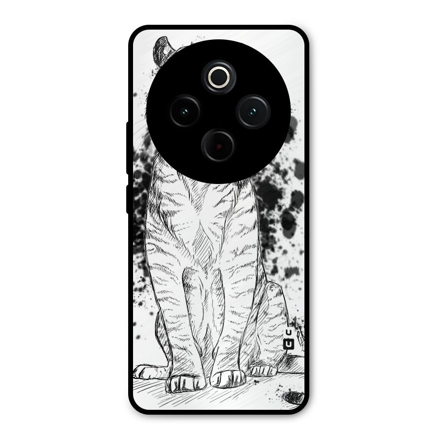Tiger Wink Metal Back Case for iQOO Z10