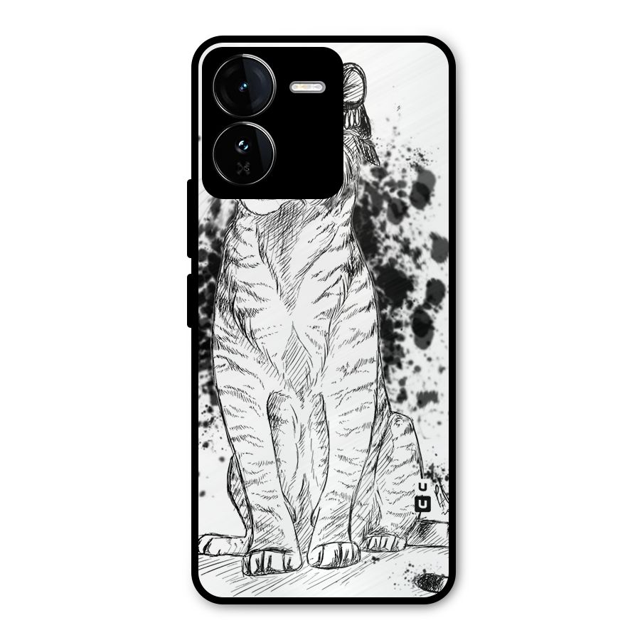 Tiger Wink Metal Back Case for iQOO Z9