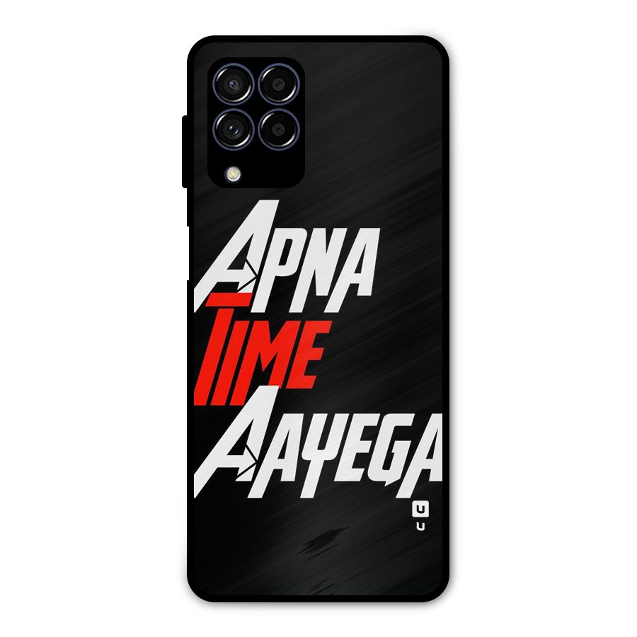 Time Aayega Metal Back Case for Galaxy M53 5G