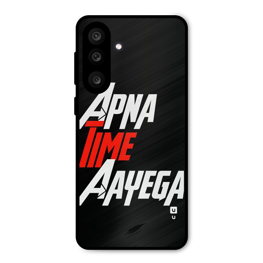Time Aayega Metal Back Case for Galaxy M56