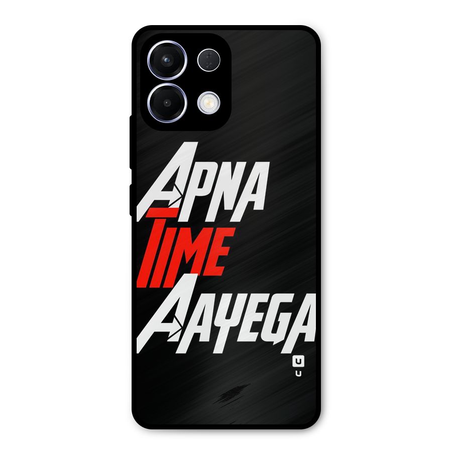 Time Aayega Metal Back Case for Oppo K13