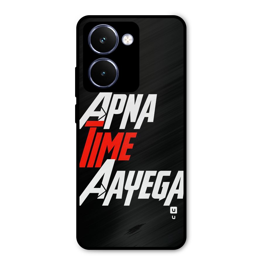 Time Aayega Metal Back Case for Realme P3 Ultra