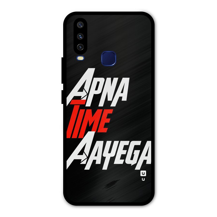 Time Aayega Metal Back Case for Vivo V17