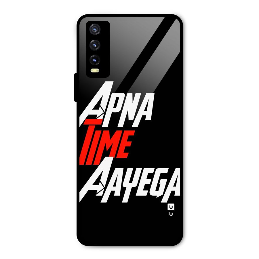 Time Aayega Metal Back Case for Vivo Y20g