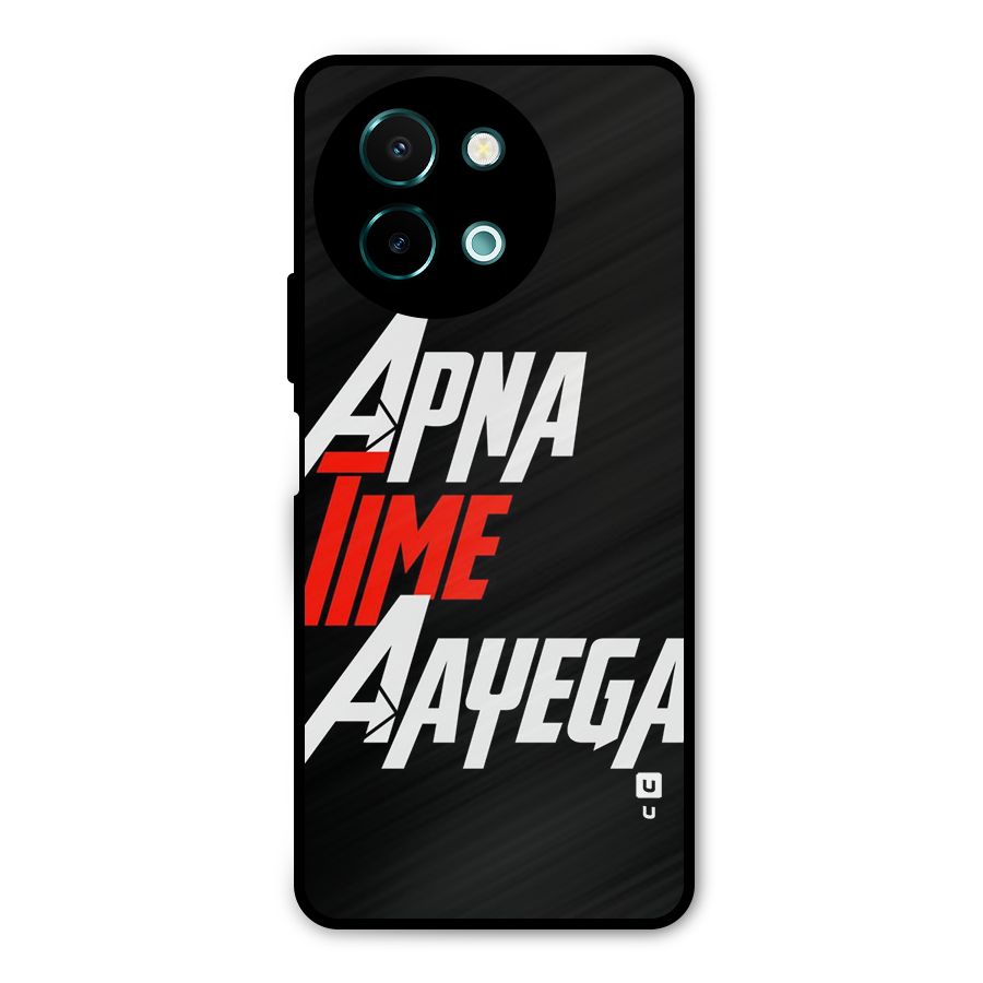 Time Aayega Metal Back Case for Vivo Y58
