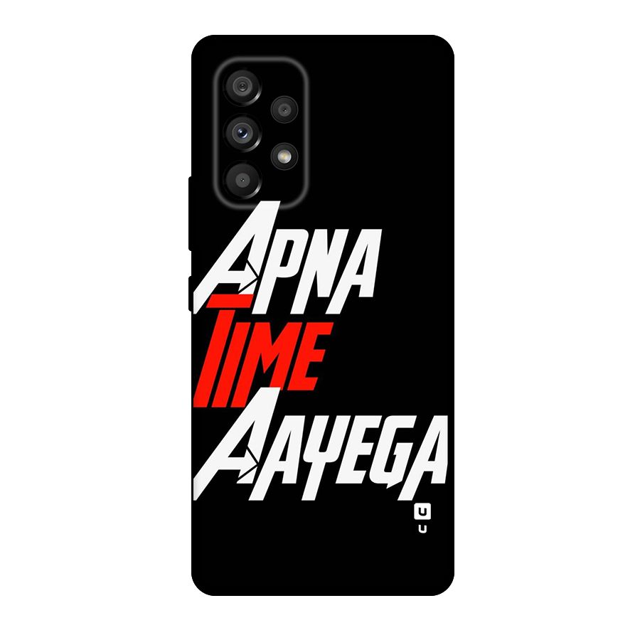 Time Aayega Original Polycarbonate Back Case for Galaxy A53 5G