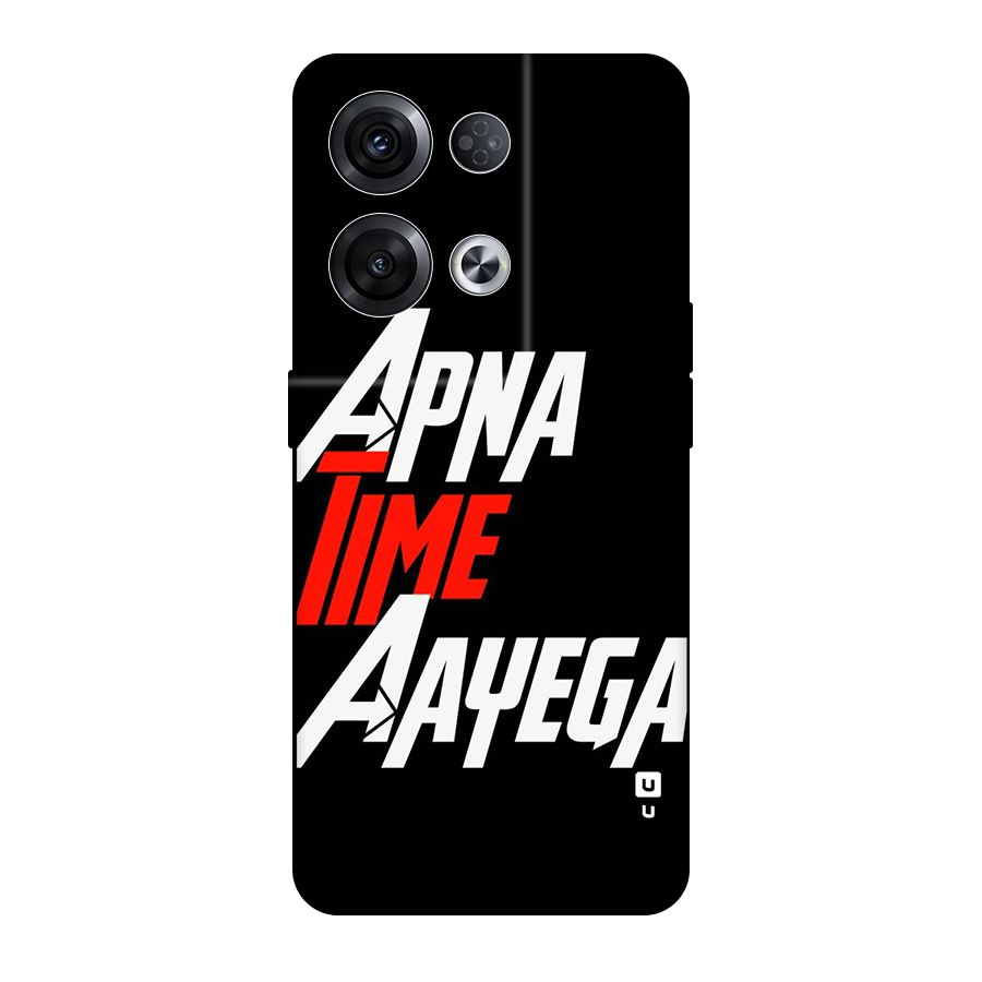 Time Aayega Original Polycarbonate Back Case for Oppo Reno8 Pro 5G