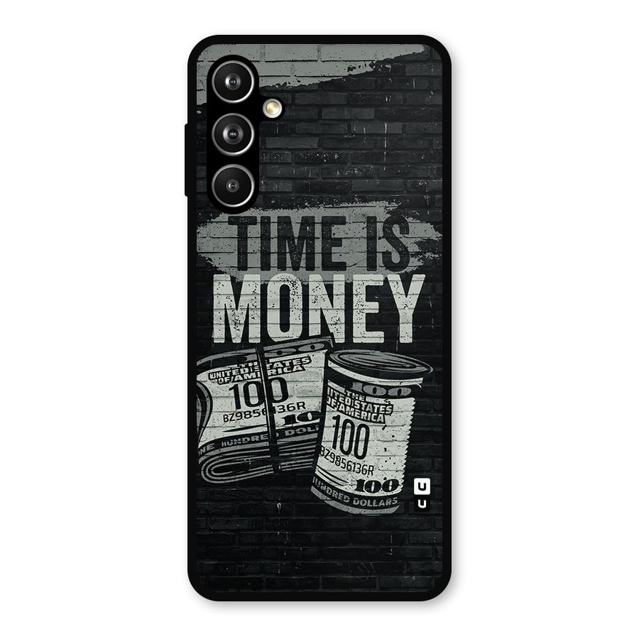 Time Is Money Metal Back Case for Galaxy F54